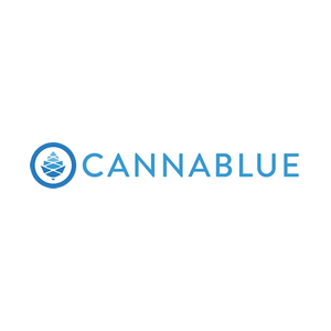CannaBlue brand logo for cannablue.com