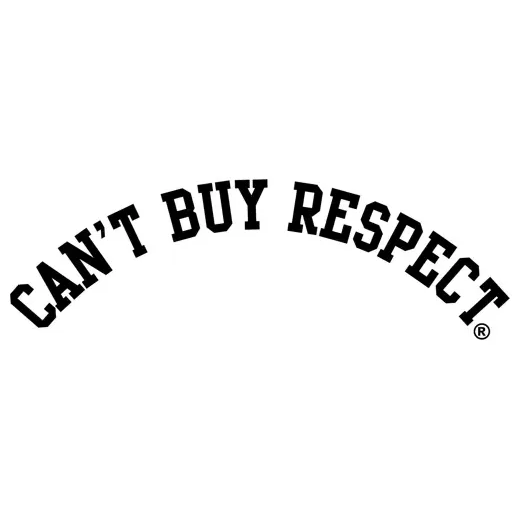 cantbuyrespect brand logo for cantbuyrespect.com