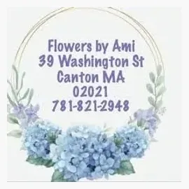 cantonflowersbyami brand logo for cantonflowersbyami.com