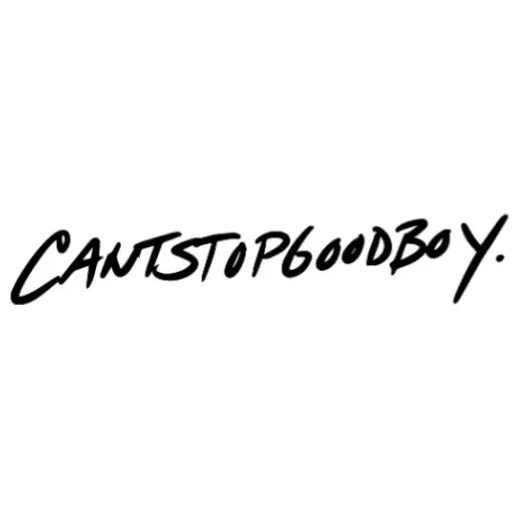 cantstopgoodboy brand logo for cantstopgoodboy.com
