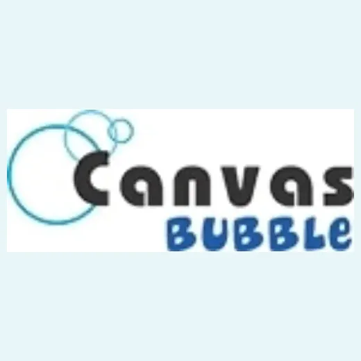 Canvas Bubble brand logo for canvasbubble.com