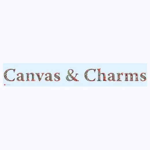 canvasandcharms brand logo for canvasandcharms.com