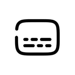 Captioner brand logo for captioner.io