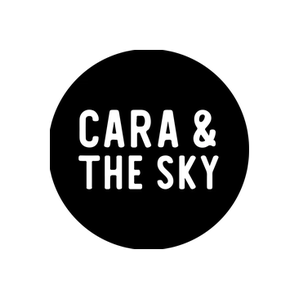 CARA & THE SKY brand logo for caraandthesky.com