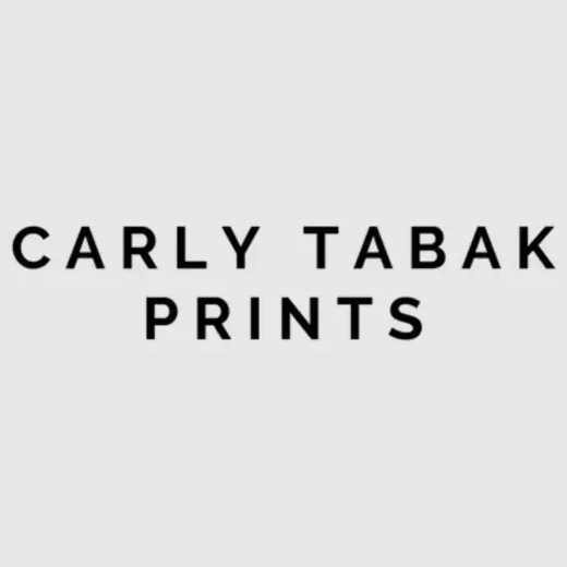 Carly Tabak Print Shop brand logo for carlytabakprintshop.com