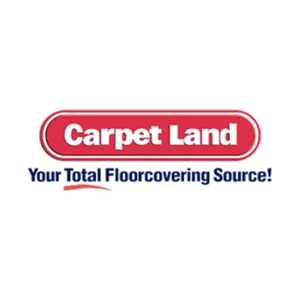 Carpetland brand logo for carpetlandinc.com