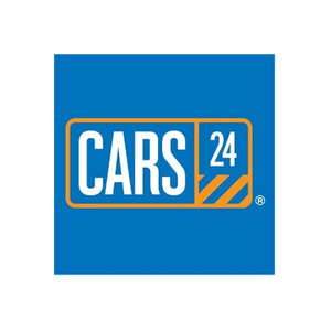 Cars24 brand logo for cars24.com