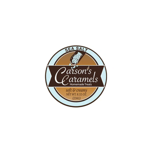 Carson's Caramels brand logo for carsonscaramels.com