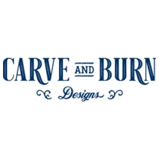 carveandburn brand logo for carveandburn.com