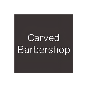 Carved Barbershop brand logo for carvedbarbershop.com