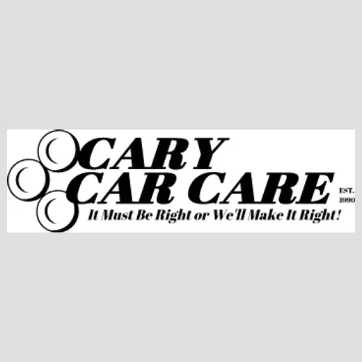 Cary Car Care brand logo for carycarcare.com