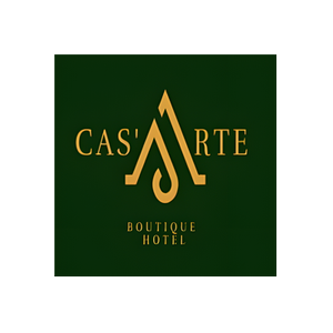 Casa Arte brand logo for casarteboutiquehotel.com