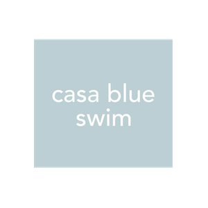 Casa Blue brand logo for casablueswim.com