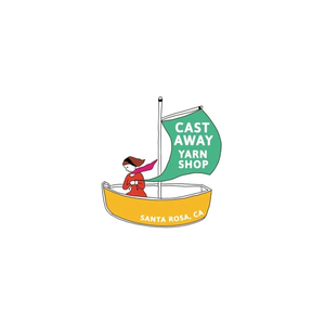 castawayyarnshop brand logo for castawayyarnshop.com