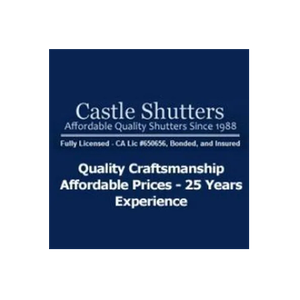 Castle Shutters brand logo for castleshutters.com