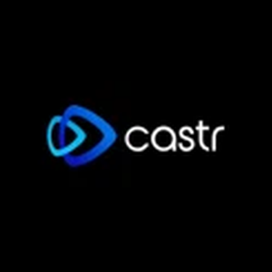 Castr brand logo for castr.com