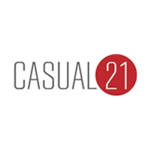 casual21 brand logo for casual21.com