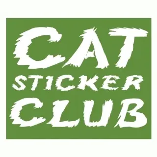 Cat Sticker Club brand logo for catstickerclub.com