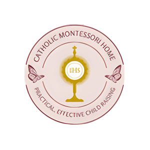 Catholic Montessori Home brand logo for catholicmontessorihome.com