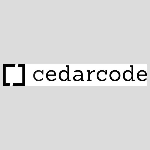 Cedar Code brand logo for cedarcode.com