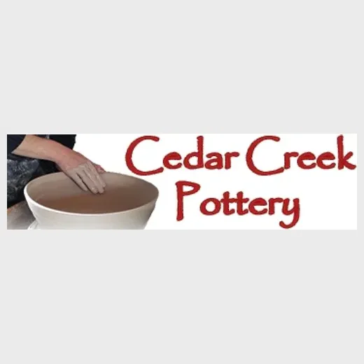 Cedar Creek Pottery brand logo for cedarcreekpottery.com