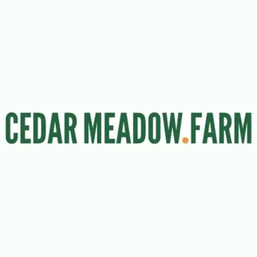 Cedar Meadow Farm brand logo for cedarmeadow.farm
