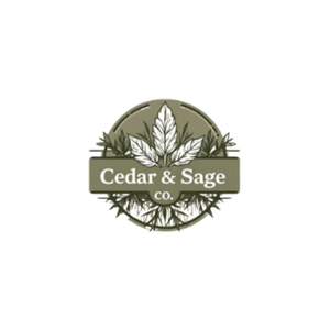 cedarandsageco brand logo for cedarandsageco.com