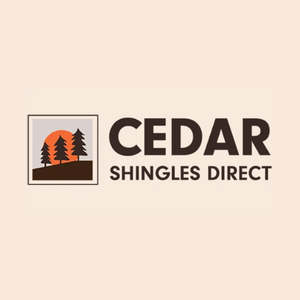 cedarshinglesdirect brand logo for cedarshinglesdirect.com