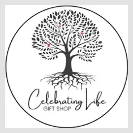 celebratinglifegiftshop brand logo for celebratinglifegiftshop.com