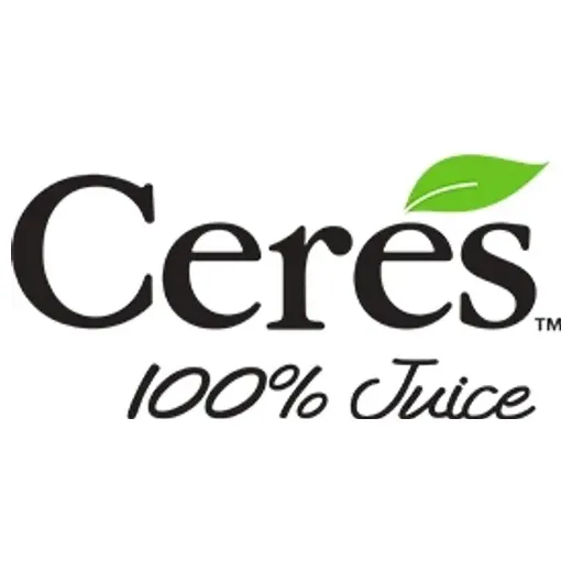 Ceres Juices brand logo for ceresjuices.com