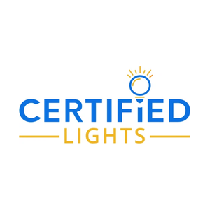 certifiedlights brand logo for certifiedlights.com