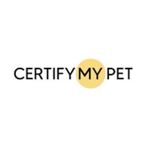 Certify My Pet brand logo for certifymypet.com