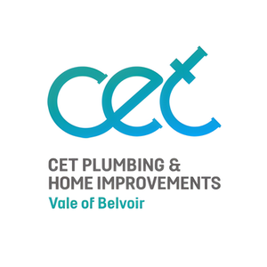 CET Plumbing brand logo for cet-plumbing.co.uk