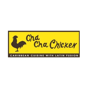 Cha Cha Chicken brand logo for chachachicken.com