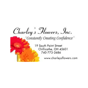 Charley's Flowers brand logo for charleysflowers.com