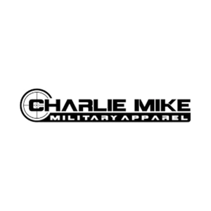 Charlie Mike brand logo for charliemikemilitaryapparel.com