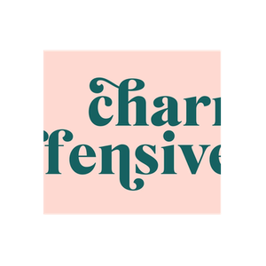 Charm Offensive brand logo for charmoffensivetees.com.au