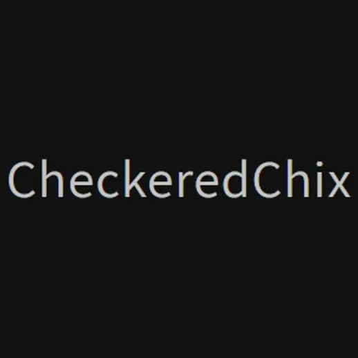 checkeredchix brand logo for checkeredchix.com