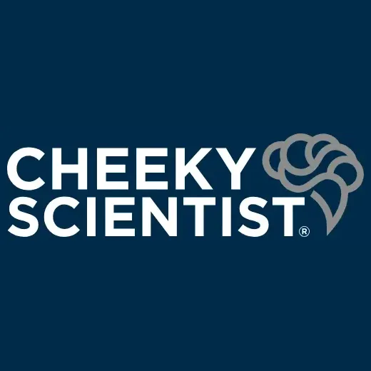 Cheeky Scientist brand logo for cheekyscientist.com