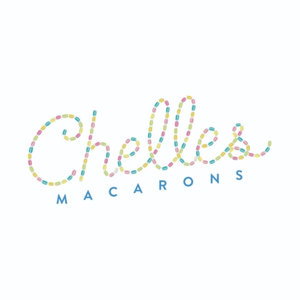 Chelle's Macarons brand logo for chellesmacarons.com