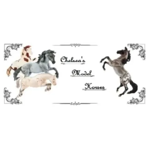 chelseasmodelhorses brand logo for chelseasmodelhorses.com