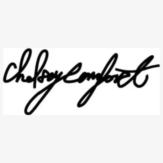 Chelsey Comfort brand logo for chelseycomfort.com