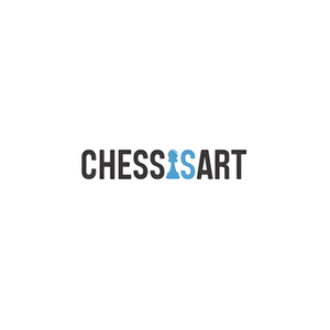 Chess is Art brand logo for chessis.art
