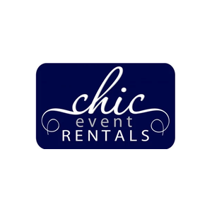Chic Event Rentals brand logo for chiceventrentals.com