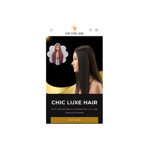Chic Luxe Hair brand logo for chicluxehair.com