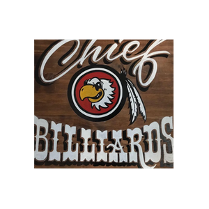 Chief Billiards brand logo for chiefbilliards.com