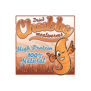 Chubby Mealworms brand logo for chubbymealworms.com