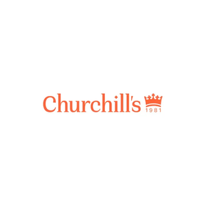 Churchill's brand logo for drinkchurchills.com