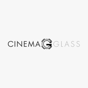 cinemaglass brand logo for cinemaglass.com