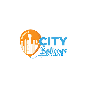 City Balloons Dallas brand logo for cityballoonsdallas.com